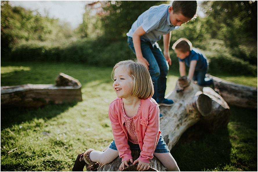 Adventure session | Spring greens | St Albans family photographer